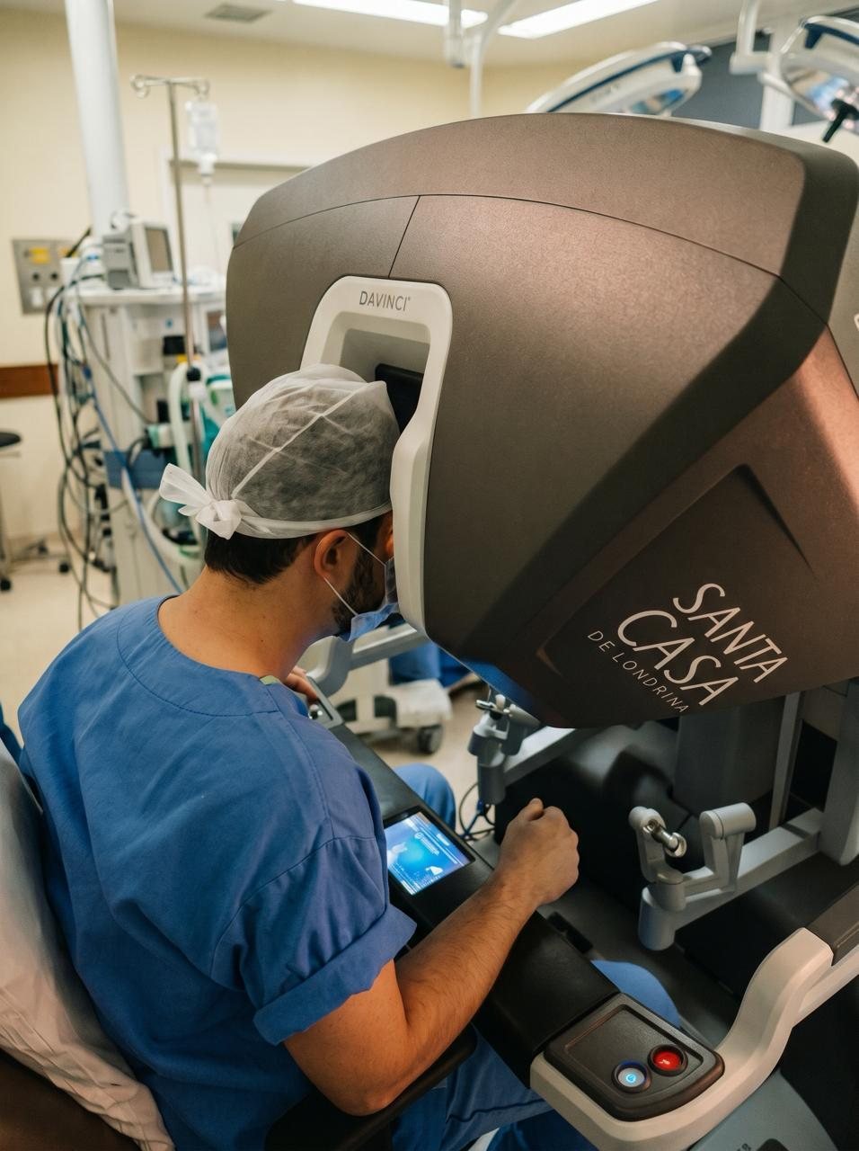 Cirurgia robótica e videolaparoscópica